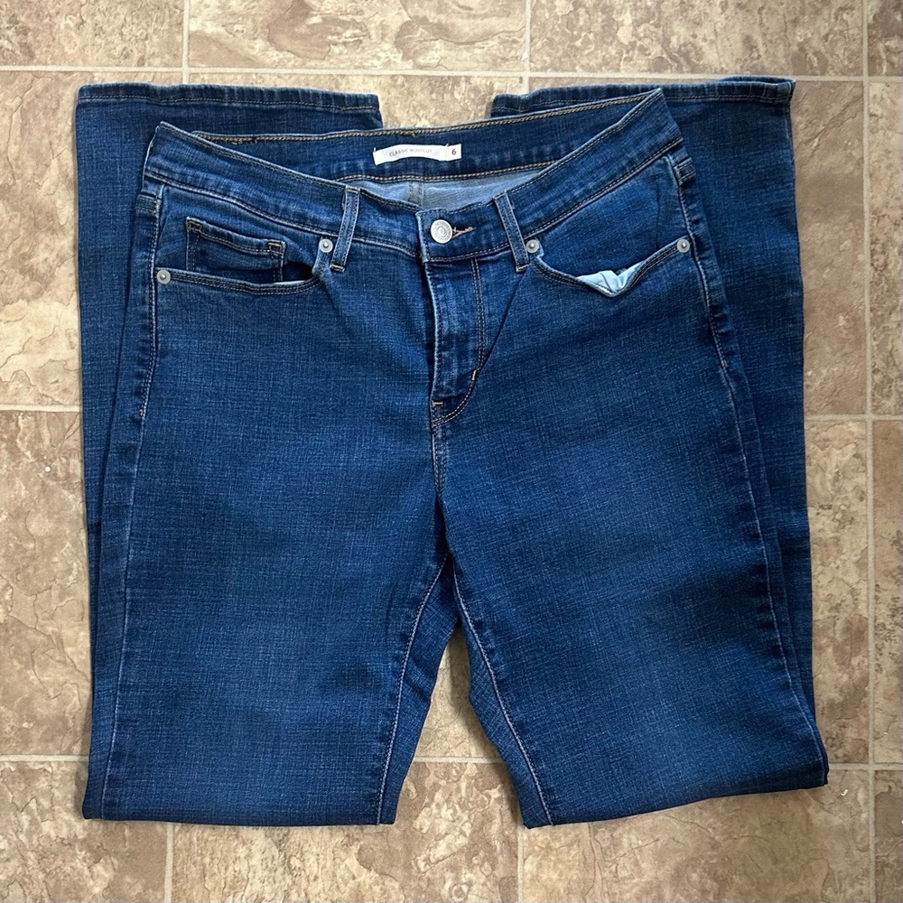 Levi's Dark Wash Classic Bootcut Women’s Jeans